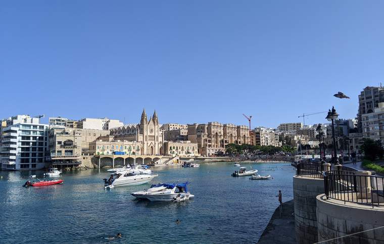 Englisch Sprachschule Spinola Bay, Malta