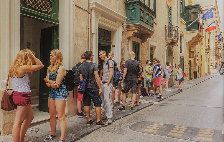 Englisch Sprachschule Valetta, Malta