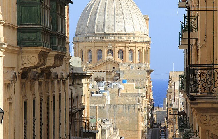 Englisch Sprachschule Valetta, Malta
