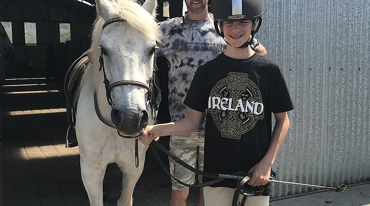 Anglais et équitation, Irlande