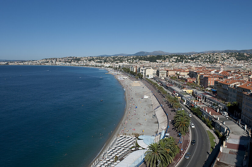 Blick auf Nizza