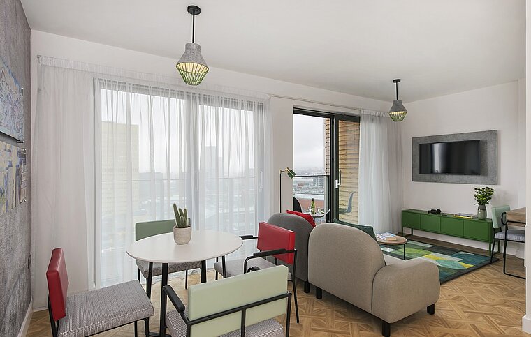 Wohnen in den Church Street Apartments, Brighton ab 1500 EUR